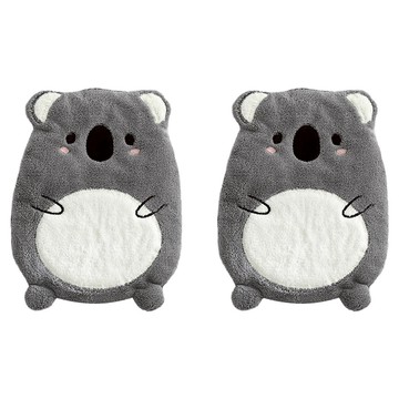 動物擦手巾  無尾熊 灰色  2條