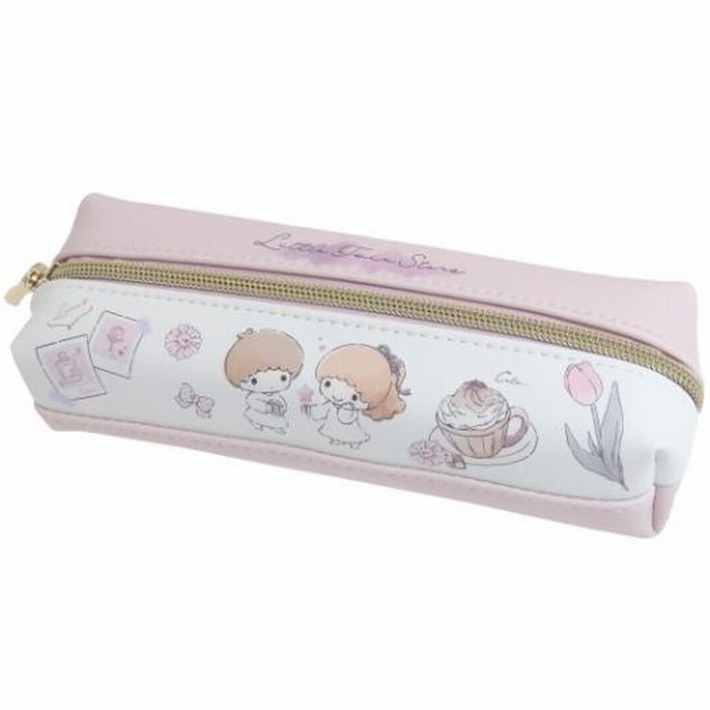 カラフル星雲デザイン筆箱 キキララ クリア ペンケース サンリオ