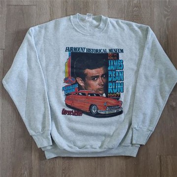 詹姆斯迪恩JamesDean歐美高街vibe圓領衛衣時尚設計感男女同款
