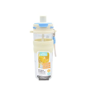 夏日雙飲手提隨行杯900ML-白