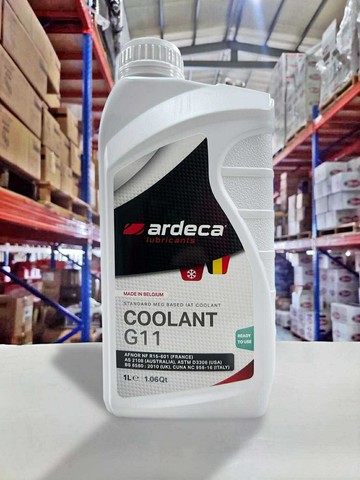 『油工廠』Ardeca COOLANT G11 水箱精 防凍液 50% 免稀釋 即用型 藍色 1L