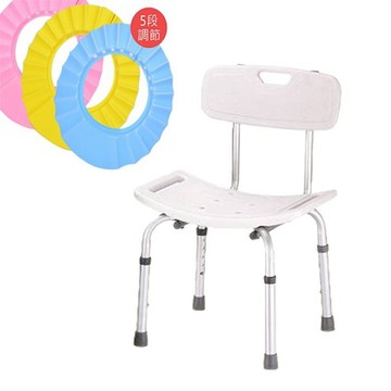 限時優惠【海夫健康生活館】台灣製造/簡單組裝 有背洗澡沐浴椅(GMP-B2+ER5013)