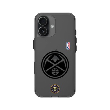 iPhone 17 Clear (相機按鈕) 酷墨灰 - NBA - B&W-丹佛金塊 Denver Nuggets B&W