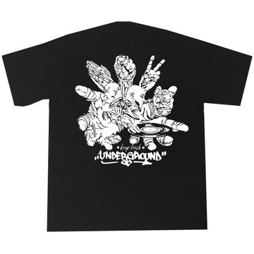 bboy說唱popping街頭old school重磅hiphop街舞美式小領口短袖T恤