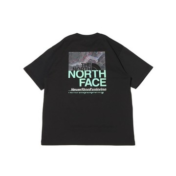【日貨代購CITY】THE NORTH FACE HALF SWITCHING 胸口 LOGO 短T 字體 現貨