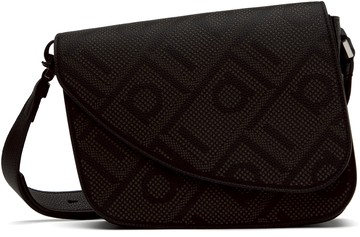 Ferragamo 黑色 Fiamma 单肩包