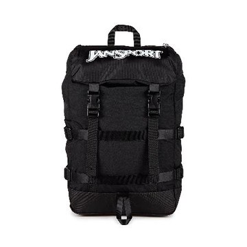 Jansport 後背包 Skip Pack 經典黑 28L 13吋筆電包 書包 水瓶側袋 大容量 JS0A86DV008