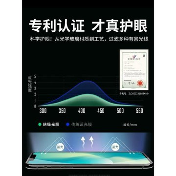 護眼防窺適用iPhone16氣囊鋼化膜防藍光14蘋果15Promax保護膜13軟邊聽筒防塵綠光12手機膜11防摔防偷窺貼膜XR