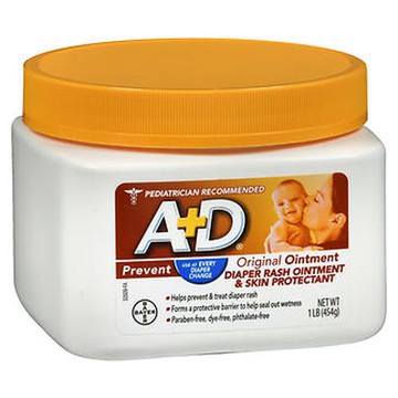A+D Diaper Rash Ointment & Skin Protectant Original 16 Oz by A+D