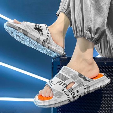 椰子拖鞋男外穿厚底踩屎感ins潮夏季沙灘防滑休閑涼拖大碼46涼鞋