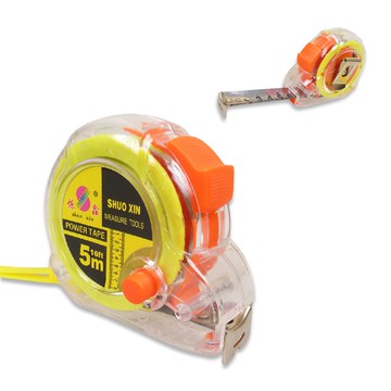 3203 5米鐵捲尺 剎停功能 伸縮捲尺 量尺 鐵尺 5M文公尺