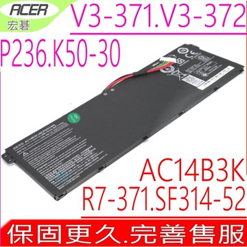 宏碁ACER AC14B3K電池 E3-721 E5-721 E5-731 E5-771 ES1-111 ES1-512 ES1-520 ES1-521 ES1-711 R3-371T R3-471