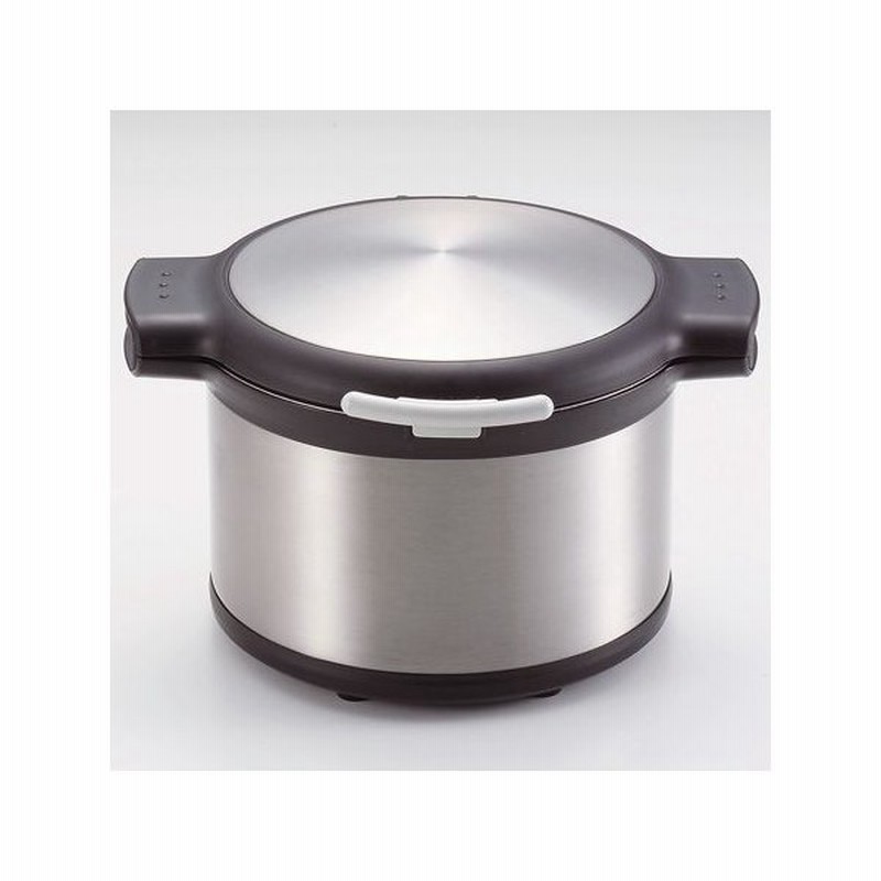 在庫限り 入荷なし 真空保温調理鍋 エコック 3 2l シルバー 保温鍋 保温容器 保温調理 通販 Lineポイント最大0 5 Get Lineショッピング