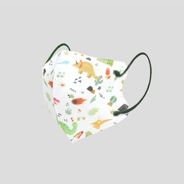 CHENYU辰昱 3D醫療透氣口罩(30入) 7-12歲 - 恐龍嘉年華