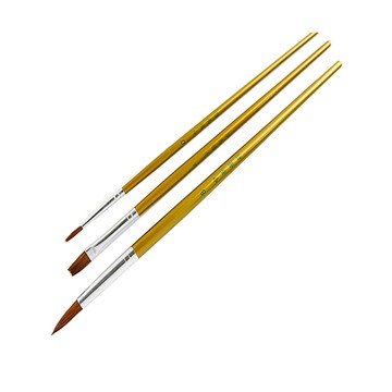 [家速配]小畫家水彩畫筆3入