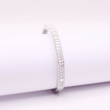 SWAROVSKI 施華洛世奇 Matrix 手鐲 鍍白金色