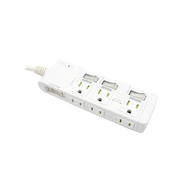 三+二孔延長線 4開6座 高溫自動斷電 S-101 NITORI宜得利家居