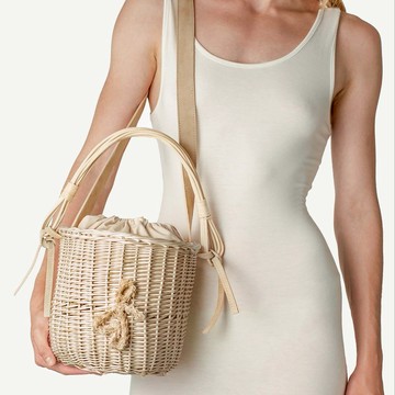 Ruslan Baginskiy RB Logo編織水桶包