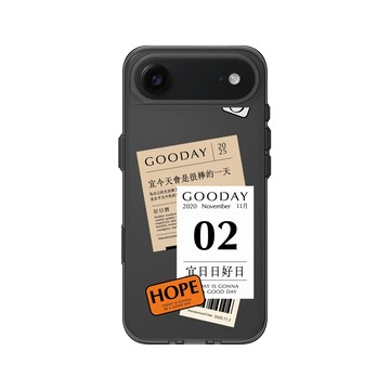 iPhone Air Clear (相機按鈕) 酷墨灰 - 好日曆 GOODAY (星期安有限公司) - 宜日日好日