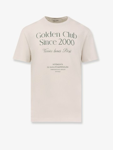 Cotton t-shirt with print - GOLDEN GOOSE DELUXE BRAND - gender_Man