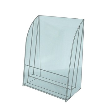 【 徠福 】壓克力型錄架-A4規格(二層) / 個 NO.1215