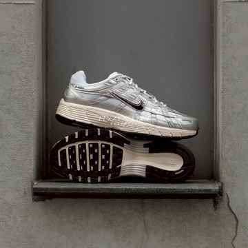 【逢甲 FUZZY】Nike P-6000 銀黑 銀 復古 y2k CD6404-105