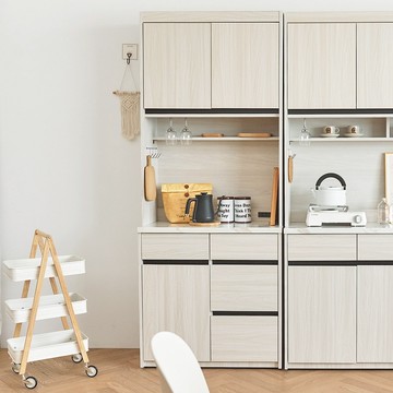 完美主義｜Ulmus仿石面多格收納餐櫃組 收納櫃 餐廚電器櫃 電器櫃【O0008/O0009/O0010/O0011】