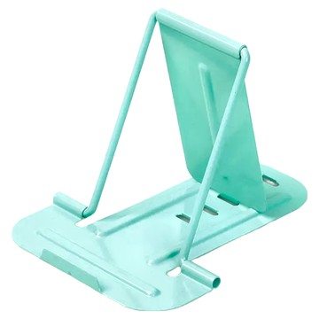 HIGHTIDE 金屬折疊桌面手機架 5級可調角度  JF068-MT  薄荷  1個