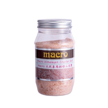 Macro天然喜馬拉雅山岩鹽 Macro Himalayan Crystal Rock Salt  450g