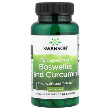 Swanson Vitamins, 多面® 乳香和姜黃素，60 粒膠囊