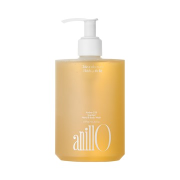 【ANILLO】香氛手部身體沐浴露（琥珀528）450ml_下單後3個工作天依序出貨