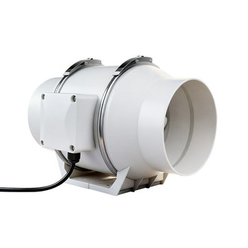 管道風機斜流增壓風機強力靜音換氣扇衛生間排氣工業抽風機排風扇[DD1218001]