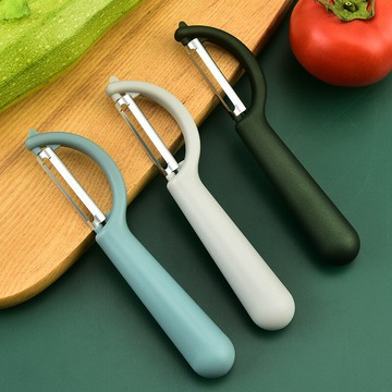 不鏽鋼削皮器 刨刀 削皮刀 新品不鏽鋼削皮器甘蔗削皮刀家用瓜果刨刀多用去皮器