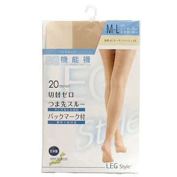 日本彈性機能褲襪 膚