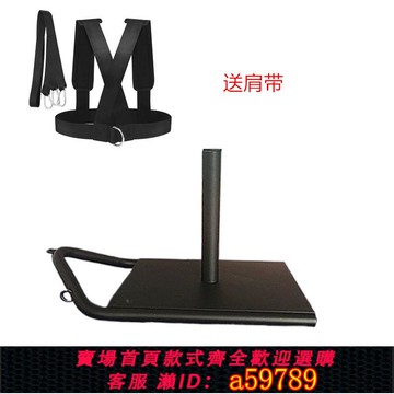 【全網低價 可打統編】健身雪撬負重爆發力訓練健身房推式大方雪橇阻力背帶雪橇戶外能量