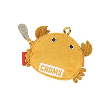 CHUMS Crab Zip Coin Case迼型零錢包 黃色 CH603716Y001