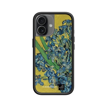 iPhone 17 Mod NX -邊框背蓋組合 (相機按鈕) 黑 - Van Gogh Museum - 鳶尾花