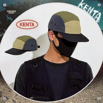 🌾健太選物🌾撞色五分帽 遮陽帽 棒球帽 老帽 滑板帽 拼接 帽子男