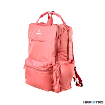HAPI+TAS HAP0108摺疊手提後背包-霧面粉色