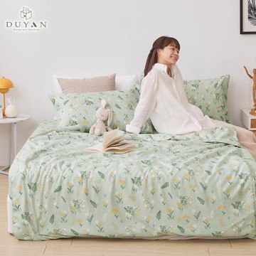 【DUYAN 竹漾】舒柔棉涼被 陽光花頌 (雙人)