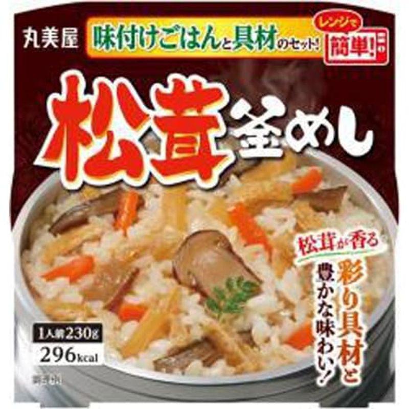 丸美屋 松茸釜めし 味付けごはん付き 6入