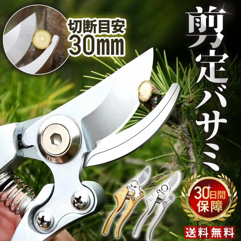 アウトレット 剪定 ばさみ 強力 はさみ ハサミ 庭 木 ガーデニング ガーデン 園芸 枝切り 枝 切り ロック 作業 鋏 手入れ 家庭菜園 30mm 通販 Lineポイント最大0 5 Get Lineショッピング