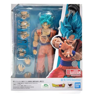星矢TOY SHF 七龍珠超 超級賽亞人之神之超級賽亞人孫悟空  超越極限的蒼藍之力 超籃 現貨馬上出貨🚚