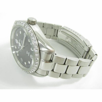 アベイシングエイプ ＢＡＰＥＸ　ラインストーン腕時計 TYPE 1 BAPEX CRYSTAL STONE M（アナログ腕時計）｜A BATHING