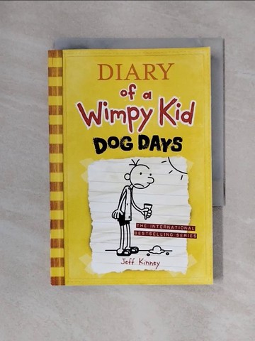 【書寶二手書T1／語言學習_X23】Diary of a Wimpy Kid #4 Dog Days 小屁孩日記4_Jeff Kinney