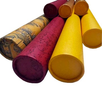 中長紙筒 挂歷筒 海報筒 字畫收納紙筒 禮盒紙筒伸縮畫筒 happy玩家 現貨