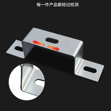 【台灣暢銷】實體廠家豎向橋架鍍鋅防火支架騎馬u型支架定製立式橋架固定件【爆款】