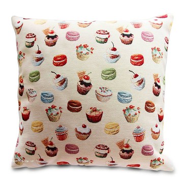 歐洲皇家緹花抱枕 限量1個 迷你杯子蛋糕 夢幻氣息 奢華又時尚感