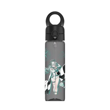 磁吸水壺 AquaStand Tritan 800cc - 附吸管 黑 - 瑟拉斯蒂歐 - 雲隙光 - 極限勝利