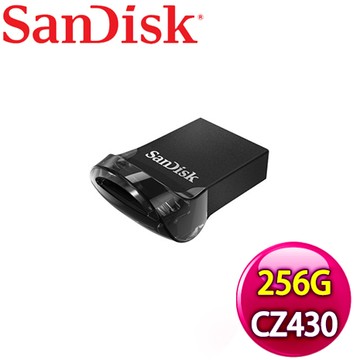 SanDisk CZ430 Ultra Fit 256G USB3.1 隨身碟 (400MB/s)